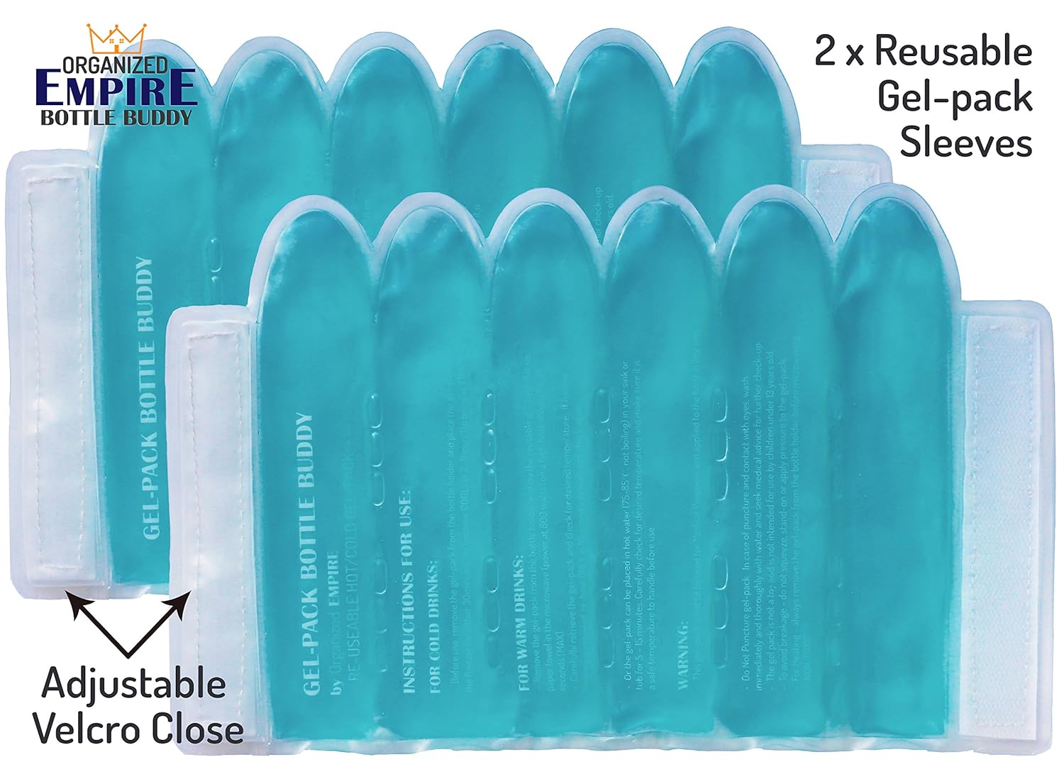 Amazon.com: Organizador Empire aislado botella de agua con ...