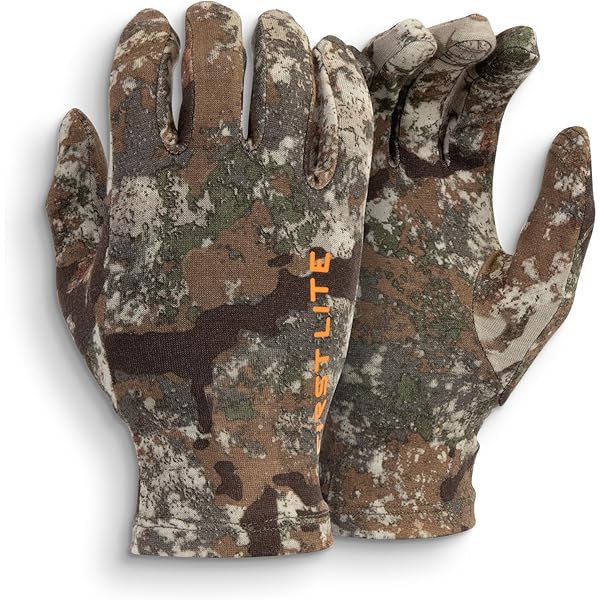 Logo Wear First Lite Men's Talus Fingerless Merino Wool Hunting