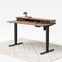 FEZIBO 55 x 24 Inch Whole-Piece Height Adjustable