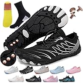 AddBili Grounding Shoes Barefoot Shoes with Copper Infused Iinsoles & Conductive Socks, Grounded Footwear for Women Effectively Soft,Comfortable