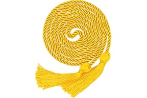 PSEUTIO Graduation Cords Gold Cords for Graduation 2025 Graduation Honor Cords (Gold)