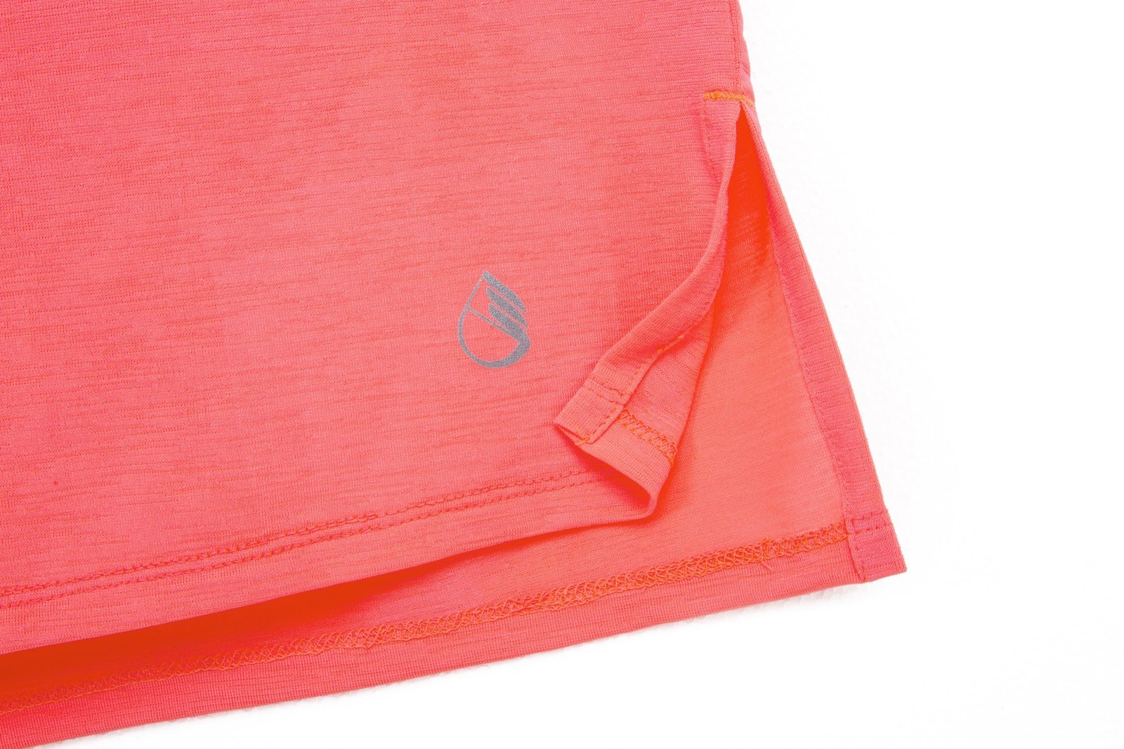 icyzone Yoga Tops Activewear Sleeveless Workout Running Shirts Flowy Tank Tops for Women (M, Black&Mandarin Red)