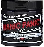 manic panic deadly nightshade on brown hair