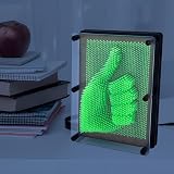 Global Gizmos Glow in the Dark Pin Art Impression Toy 18x13 cm view 2