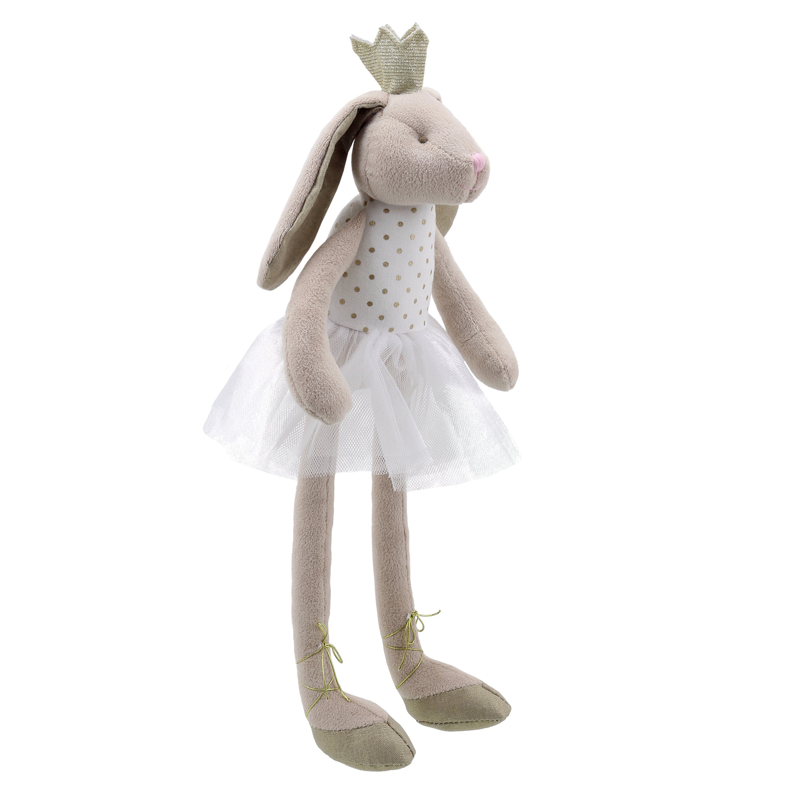 Wilberry - Dancers - Gold Bunny Soft Toy - WB004101