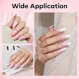 Modelones Builder Nail Gel Nude Glitter Pink 8-in-1 15ML view 2