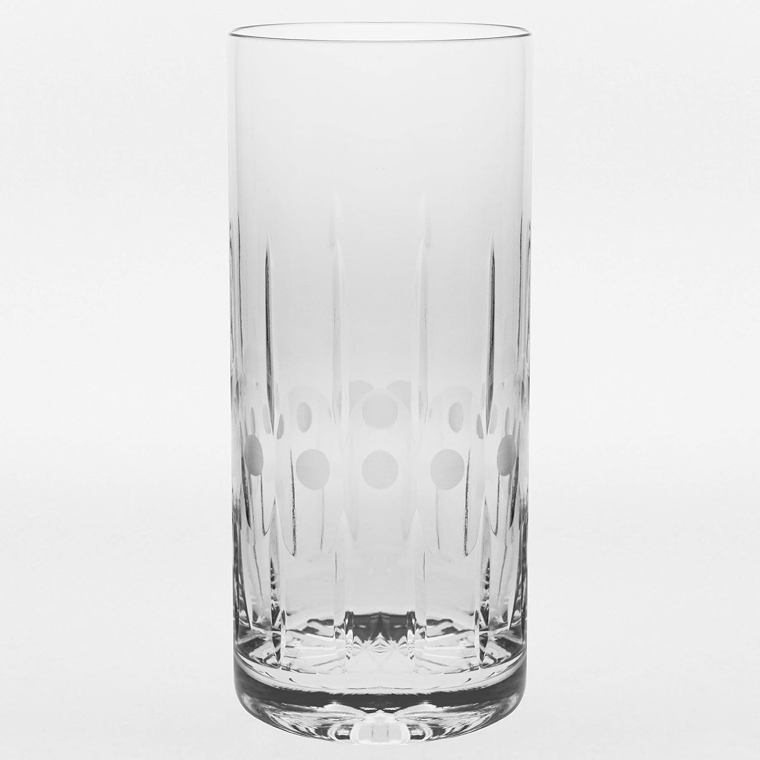 Crystal Highball Tumbler Glass Set of 6 HB Tumblers