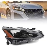 Huray Full LED Headlight Assembly Fit for Nissan Altima 2023 2024 RH | Projector Headlamp w/LED DRL OE Style Right Passenger Side