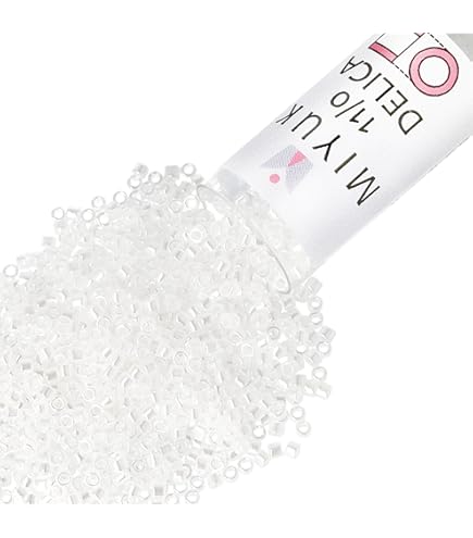 Amazon.com: Miyuki Delica Seed Beads – Size 11/0 (1.6 mm), DB0066