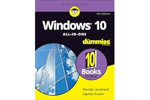 Windows 10 All-in-One For Dummies,, 4th Edition (For Dummies (Computer/Tech))