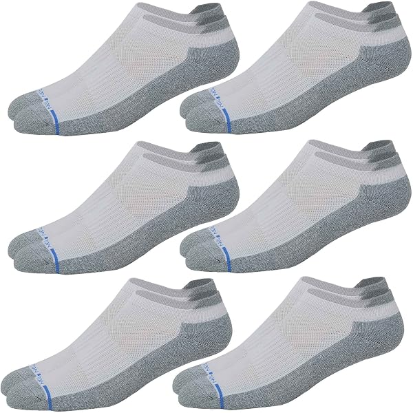 Calcetines De Compresión Dr. Motion Para Mujer - Tobilleros, Soporte De Arco, Paquete De 2/6/10 Pares