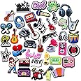 25, 40Pcs Music Shoe Decoration Charms for Clog Decoration, Musical Instruments Charms Accessories for Adult Men Women (40)