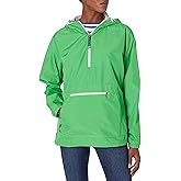 Charles River Apparel Women's Chatham Anorak, Kelly Green, XXS