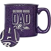 Rico Industries NFL Football Dad 12oz Laser Engraved Campfire Mug