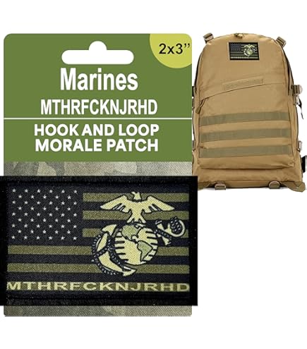 thumbnail image 2 of Vietnam Veteran U.S. Marine Corps 4 Inch X 2 Inch Patch *Made In USA 2 of 9
