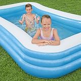 Bestway Family Pool Deluxe rectangular blue 305x183x56 cm view 4