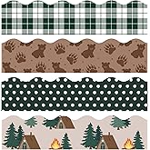 Amazon.com: Whaline 69Ft Camping Hiking Bulletin Board Borders ...