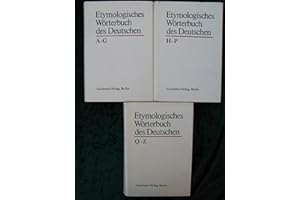 Etymologisches Wörterbuch des Deutschen