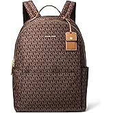 Michael Kors Sable Large Backpack, Gold-Tone Hardware/Brown/Acorn