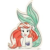 Disney Princess The Little Mermaid Ariel Shelf Sitter Decor | Chunky Wood Block Cutout for Home Decorating