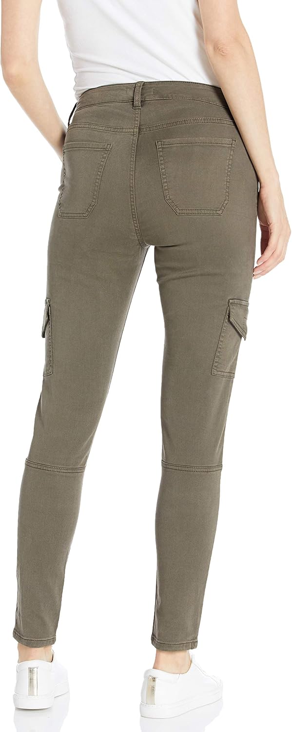  Brand - Daily Ritual Women's Stretch Twill High-Rise Skinny Cargo Pant: Clothing