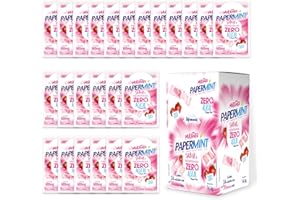 24 x 20-Strip Packs PocketPaks Cool Strawberry Mint Breath Strips, Portable Pocket-Sized Oral Care Mouth Freshener, Sugar Fre