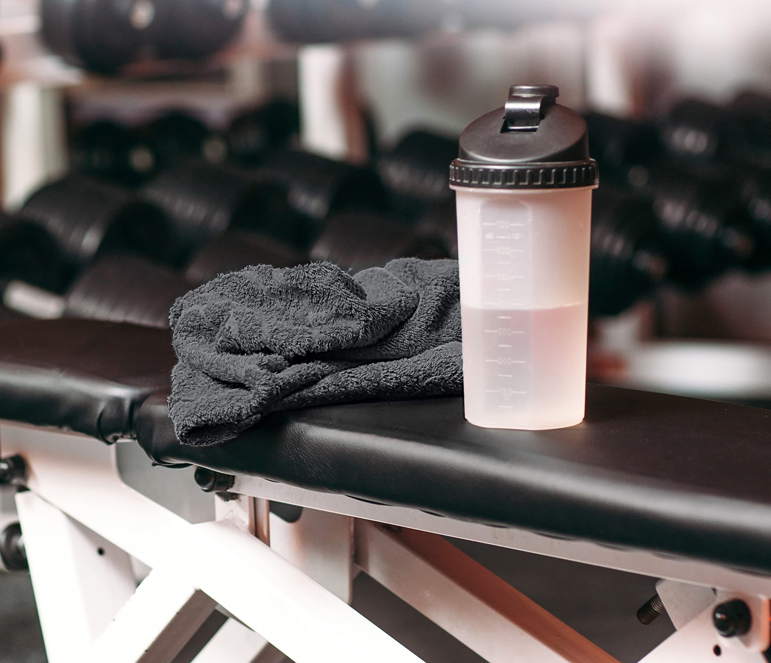 Utopia Towels - 24 Stück Seiftücher, 30x30 cm mit Aufhängeschlaufen, saugfähige Waschlappen zum Abwischen und Reinigen des Gesichts aus 100% Baumwolle (Grau) 6