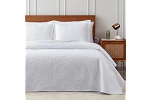 Hansleep Quilt Set Full Queen - Quilt Queen Size Bedding Set, Lightweight Bedspread Coverlet, Ultrasonic Quilting