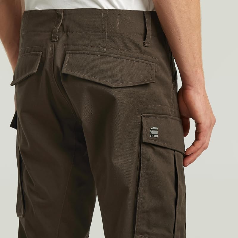 Homme Pantalon Rovic Zip 3D Regular Tapered, brun (wren D02190-E064-H336), 35W / 38L