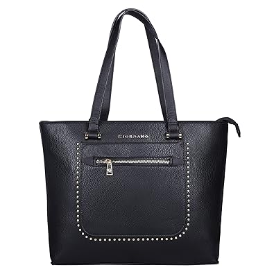 Giordano Womens Tote Handbags Black