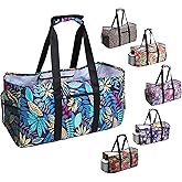 XINFULLWOL Extra Large Utility Tote Bag – Reusable Shopping Bag with Handles, Foldable & Spacious for Grocery & Travel
