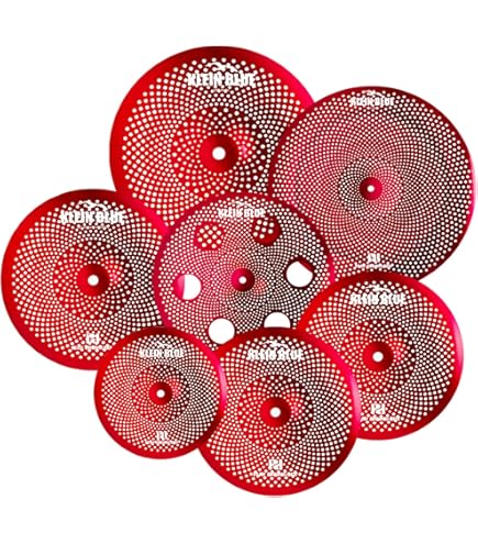 Amazon.com: PD Phantom Series Low-Volume Silent Cymbal Set – 7 Amazon.com: PD Phantom Series Low-Volume Silent Cymbal Set – 7