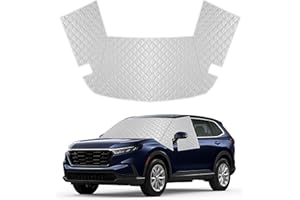 Pigenius Windshield Snow Cover for 2023-2024 Honda CR-V. Provides Snow Ice Protection for Front and Side Windows