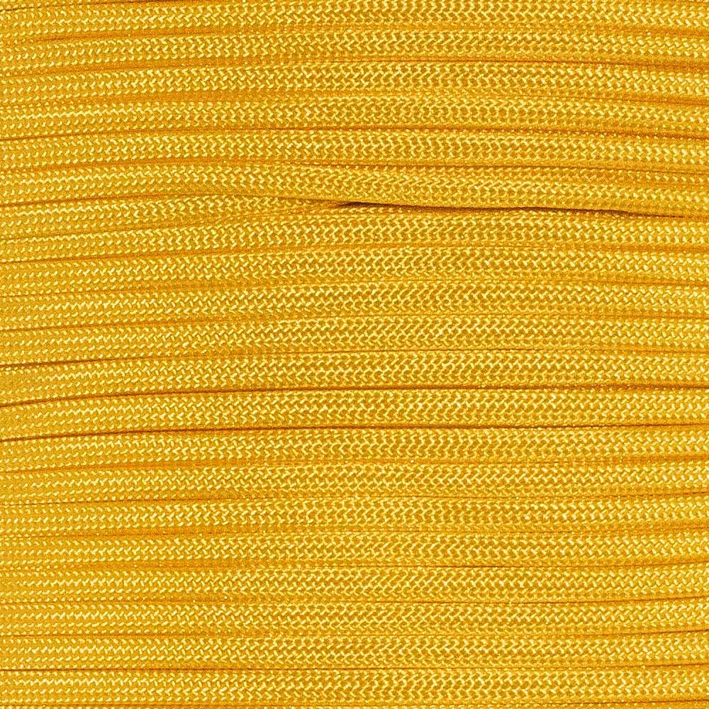 Paracord Planet Paracord Colours 550 15 & 30 Feet Lengths (Yellow, 15m)