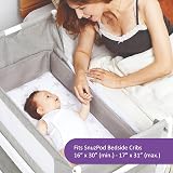 Snuz 2 Pack Fitted Sheets for SnuzPod 2-5 Universal 44x80cm Jersey Cotton view 4
