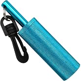 Scuba Rattle Stick Diving Safety Tank Signal Bell Shaker with Clip, Loud Underwater Sound Compact Design, Non-Corrosive Metal Aluminum Alloy Noise Maker Communication Device, Snorkeling Dive Equipment