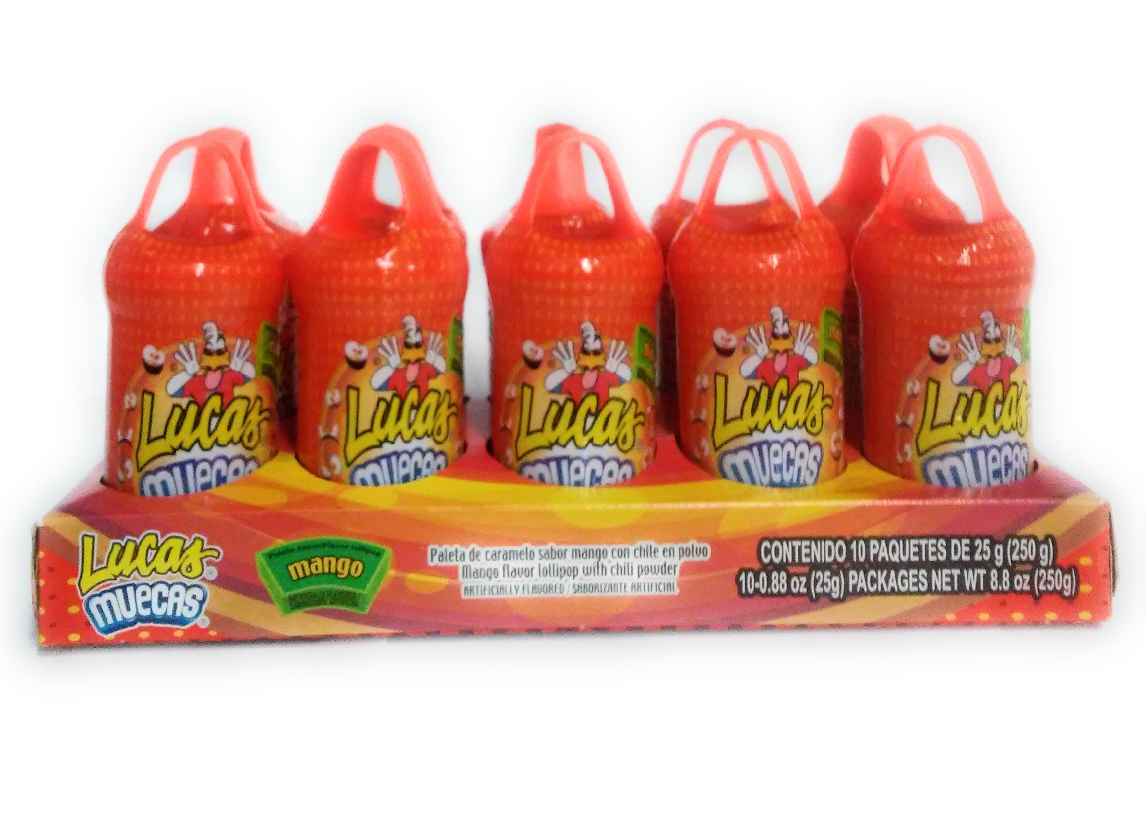 Lucas Muecas Mango Flavored Lollipop With Chili Powder Mexican Candy 10 Pieces Buy Online In Dominica At Dominica Desertcart Com Productid 85753849