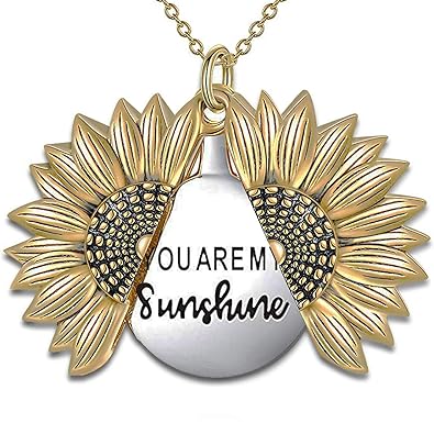 sunshine mother daughter necklace