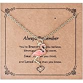 Kivosliviz Flamingo Necklace for Women Gifts Adults Flamingos Lover Jewelry Pink Flamingo Necklace