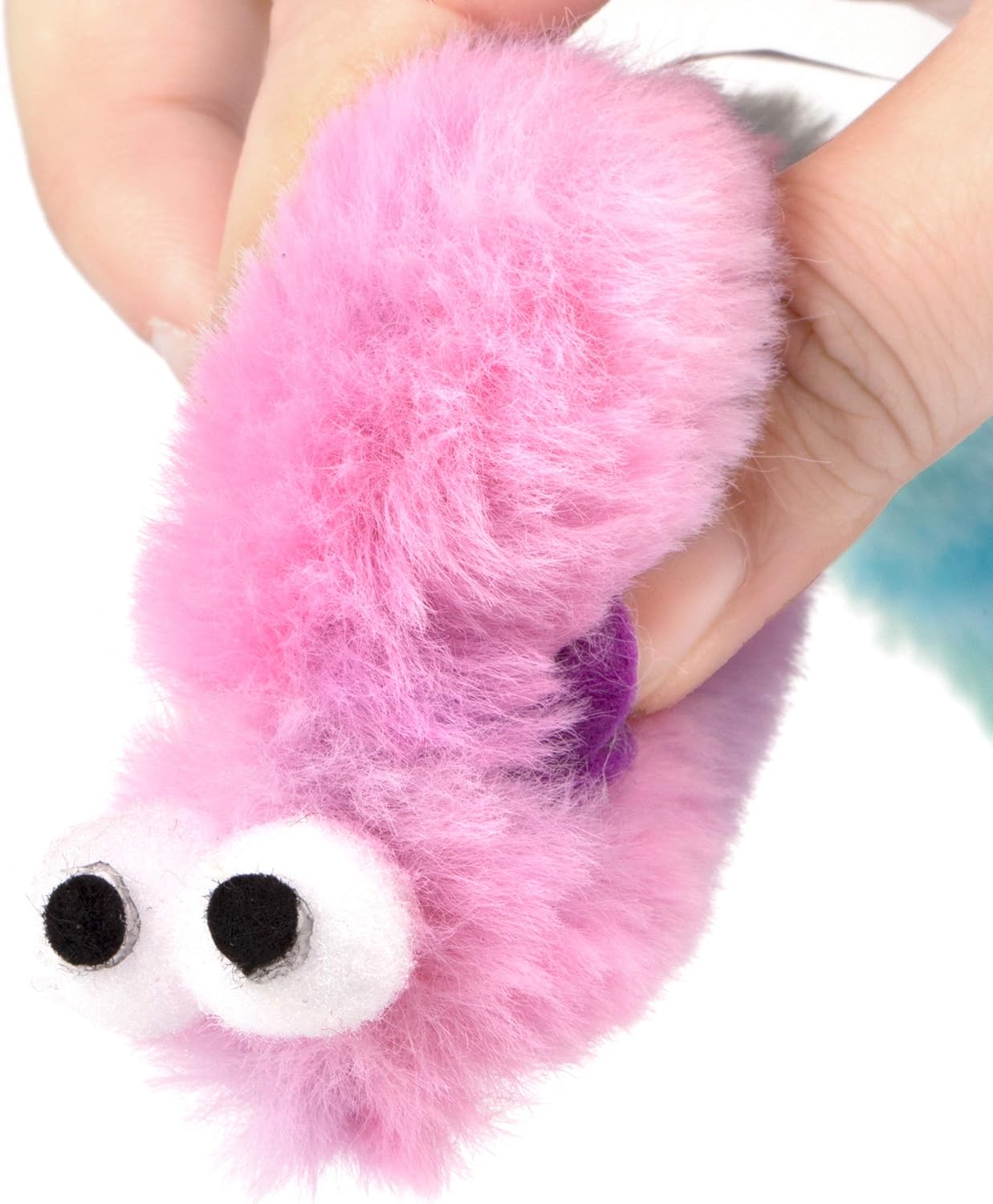 Chiwava 4 Packs 15 Inch Long Soft Plush Cat Toys Mice with Bell Rustle Sound Small Mouse Activity Interactive Toy : Pet Supplies