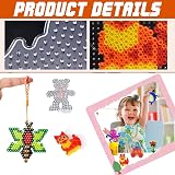 Tyrzol 15pcs Fuse Bead Pegboards Clear Animal Heart Shapes Craft Tray DIY view 3