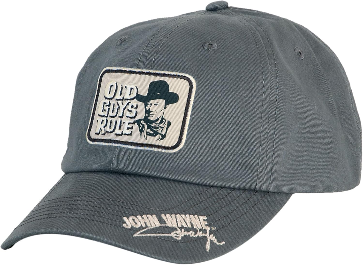 OLD GUYS RULE Men's Life is Tough Hat, Charcoal, One Size at Amazon Men