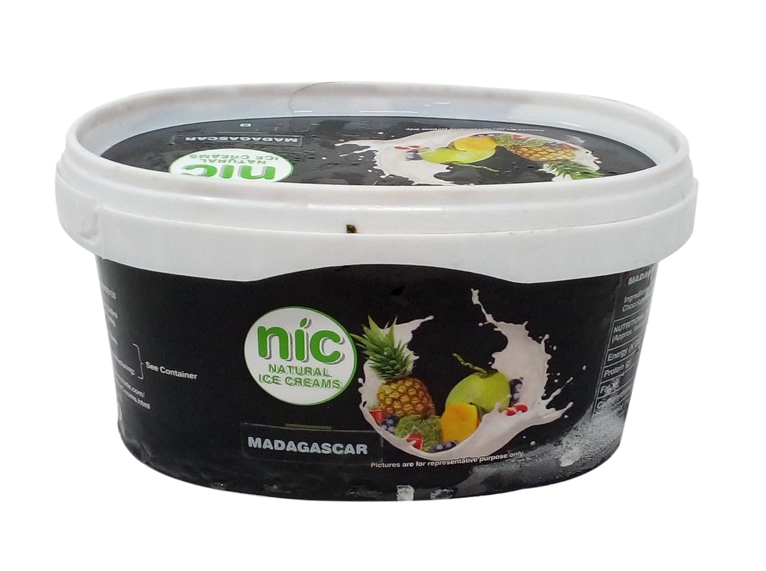 naturals ice cream box