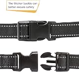 HEELE Reflective Dog Collar Adjustable Large 40-66cm Neoprene Padded view 3