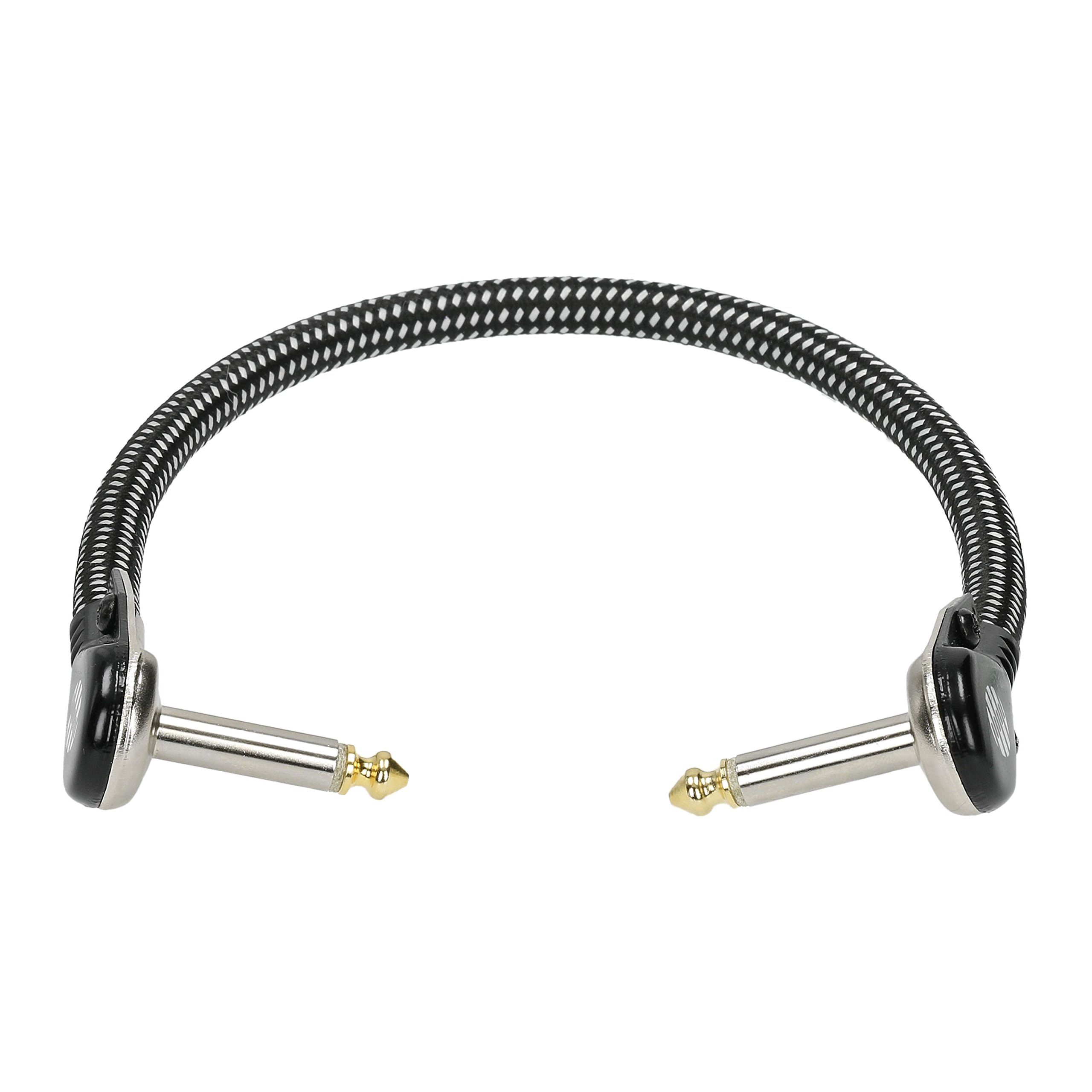 Klotz VINPAN0015 '59 Vintage Pancake Patch Cable, 6in