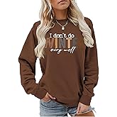 NIBAUQI Women Funny Graphic Shirts I Don't Do Winter Very Well Sweatshirt Valentine's Day Gift Long Sleeve Winter Spring Tops