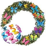 FFWHKON 72Pcs Colorful 3D Butterfly Wall Stickers PVC Decor Set view 5