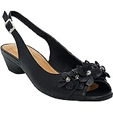 Comfortview Women's Wide Width The Rider Slingback