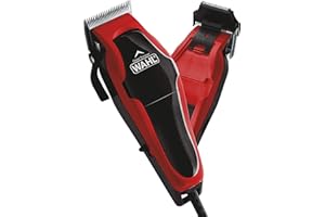 Wahl USA Clip ‘N Trim 2 in 1 Corded Hair Clipper with Pop Up Trimmer Kit, The Perfect Hair Clippers for Men’s Haircuts and Long Beard Touch Up Grooming – 79900-1501P