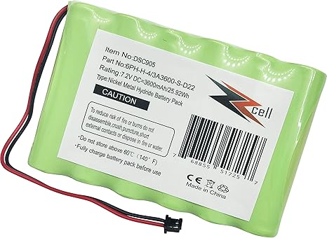 Amazon.com : ZZcell Replacement Battery for Alarm System DSC Impassa